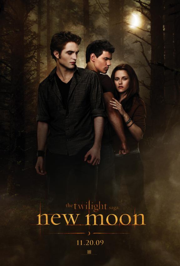 kristen stewart new moon poster. Twilight: New Moon premiered
